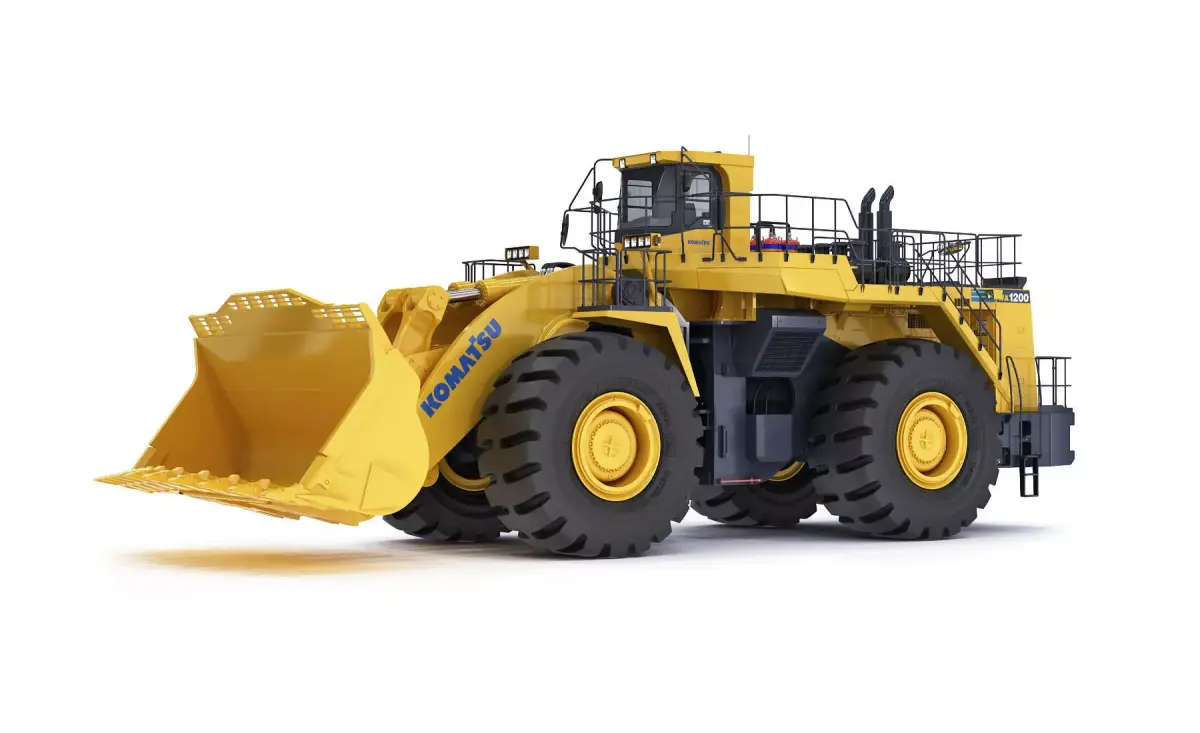 Mining loader Komatsu WA1200 3D model
