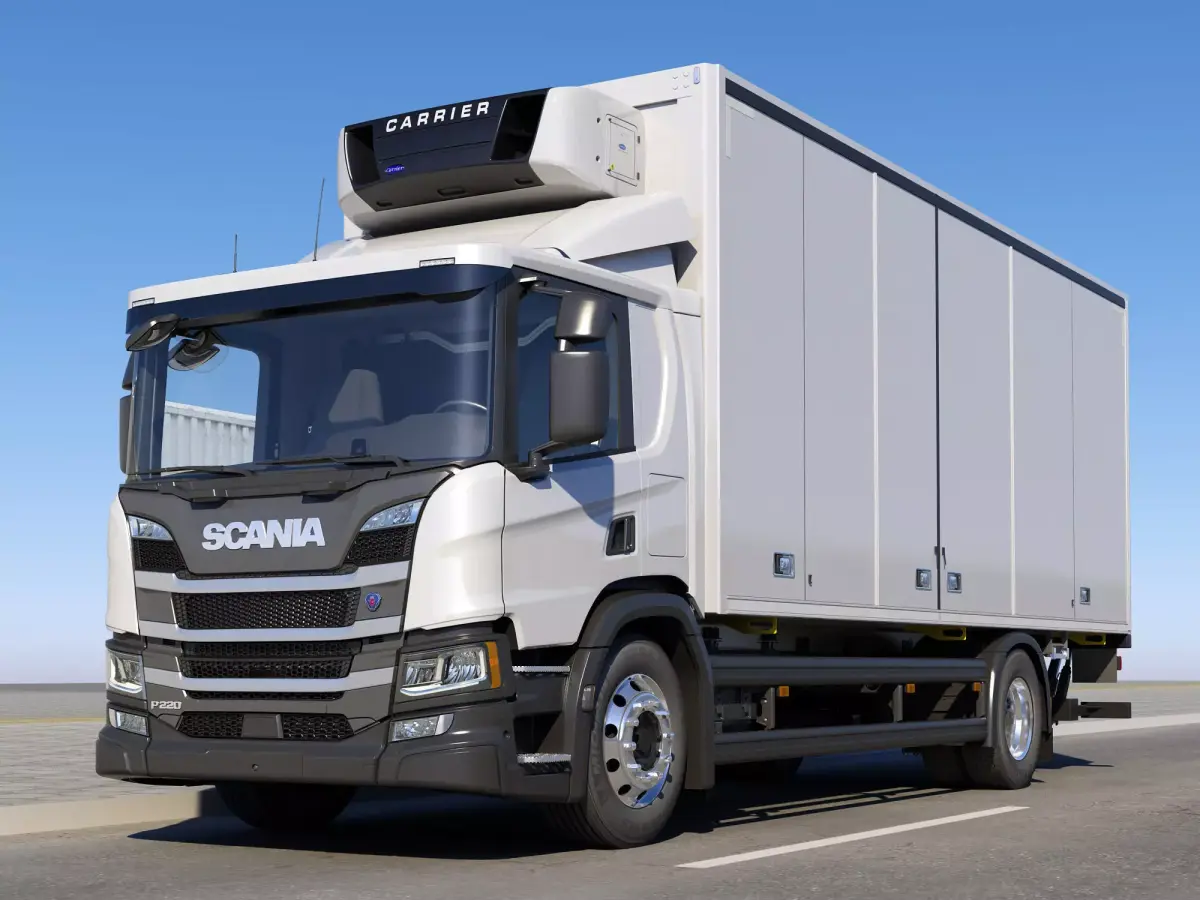 Truck VAN 4X2 riggid 3D model