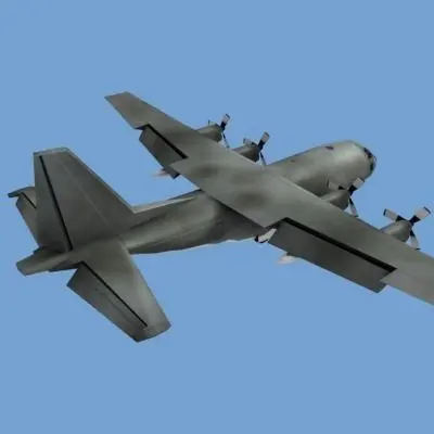 AC130 Spectra 3D model