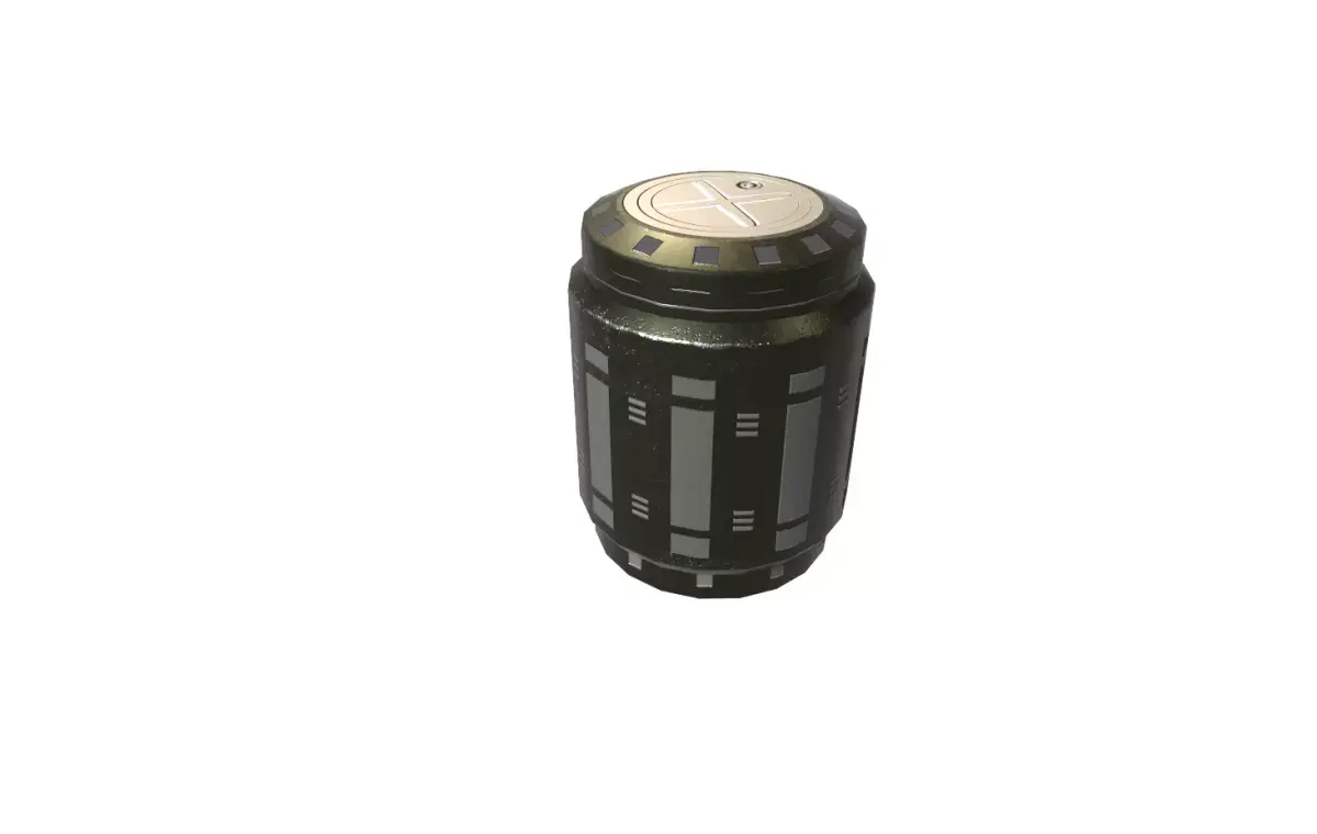 sci-fic bomb Free low-poly 3D model