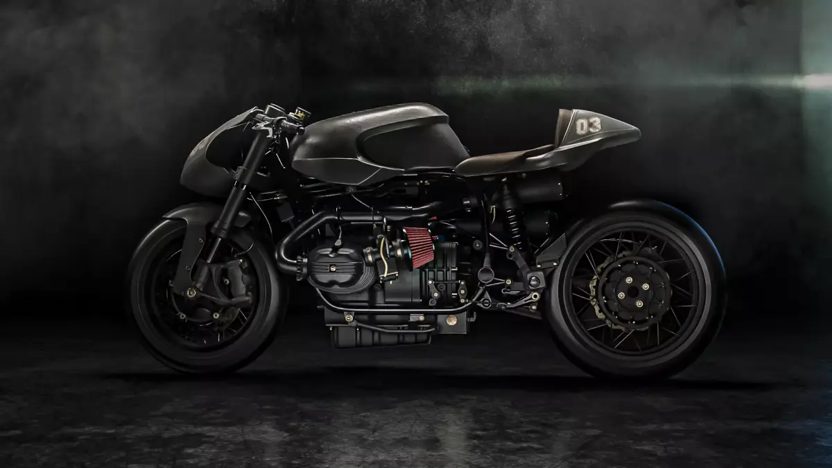 Gun Bullet Cafe Racer by XTR Pepo 3D model