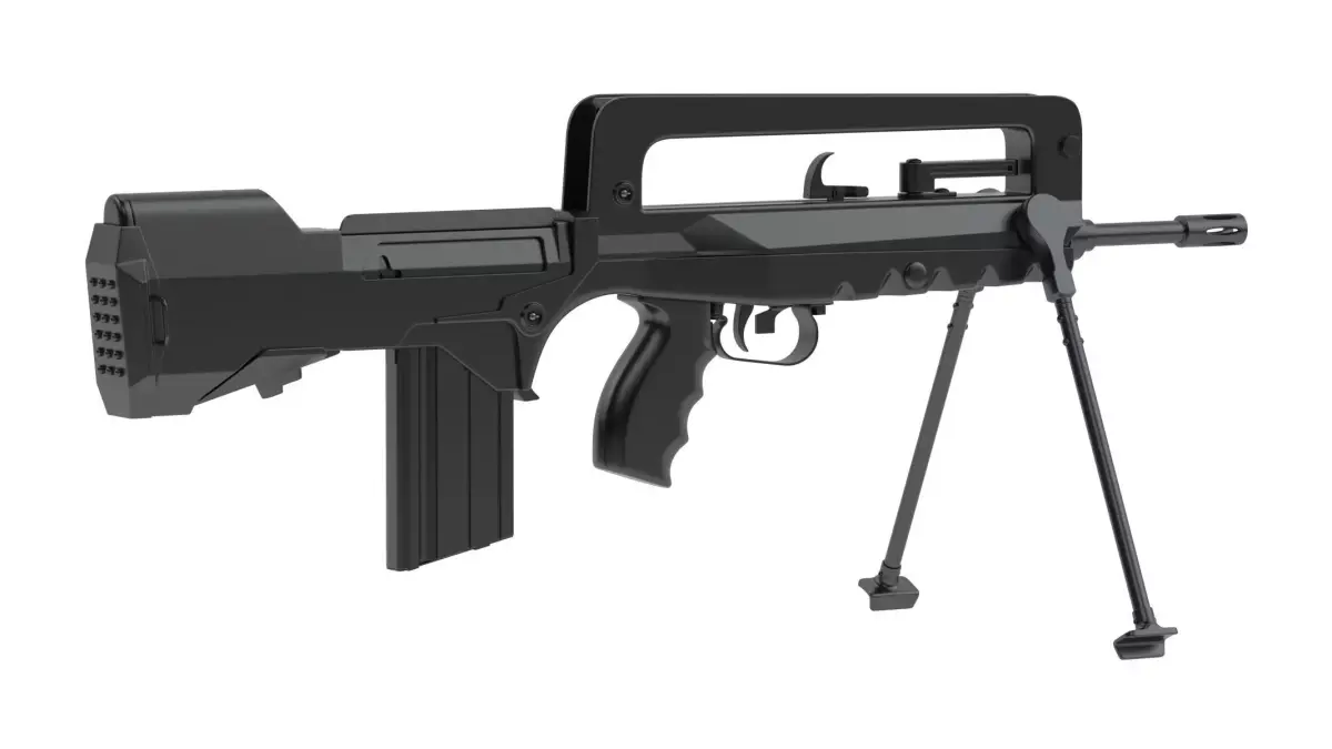 FAMAS airsoft gun 3D model