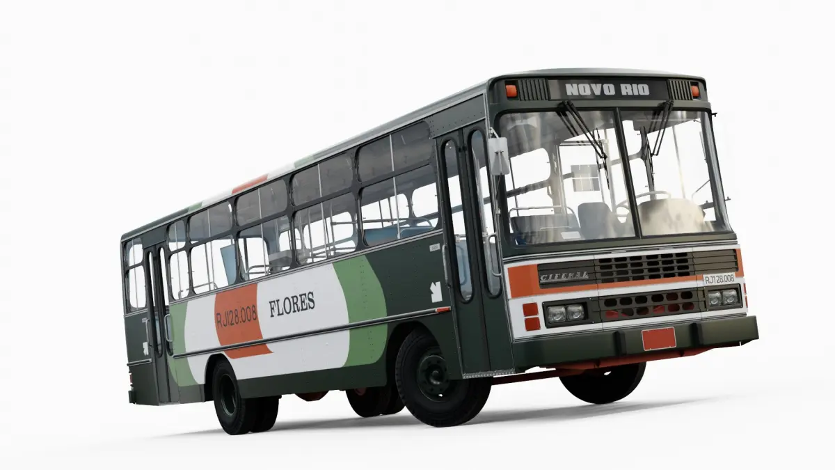 Ciferal Tocantins Short Flores MB LPO-1113 3D model