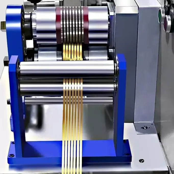 Sheet Metal Slitting Machine for Gold Silver Copper Coils 3D model