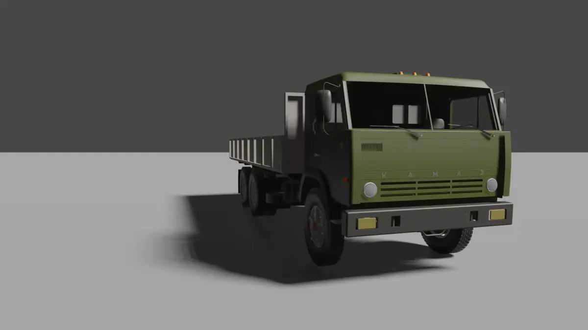 Kamaz 5320 3D model