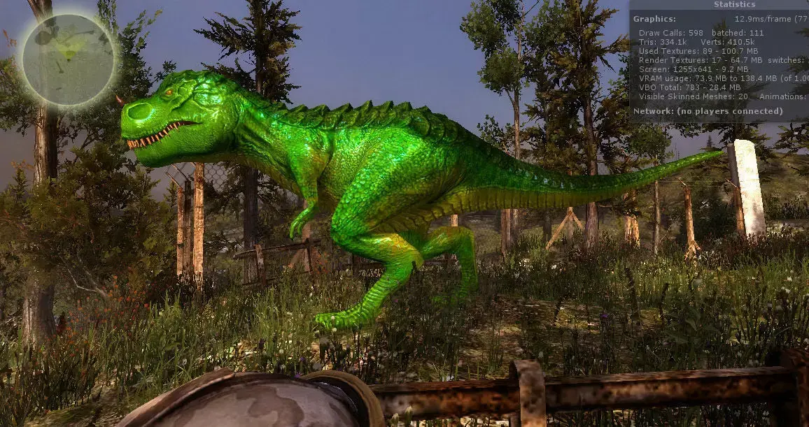 3Dfoin - T-Rex Low-poly 3D model