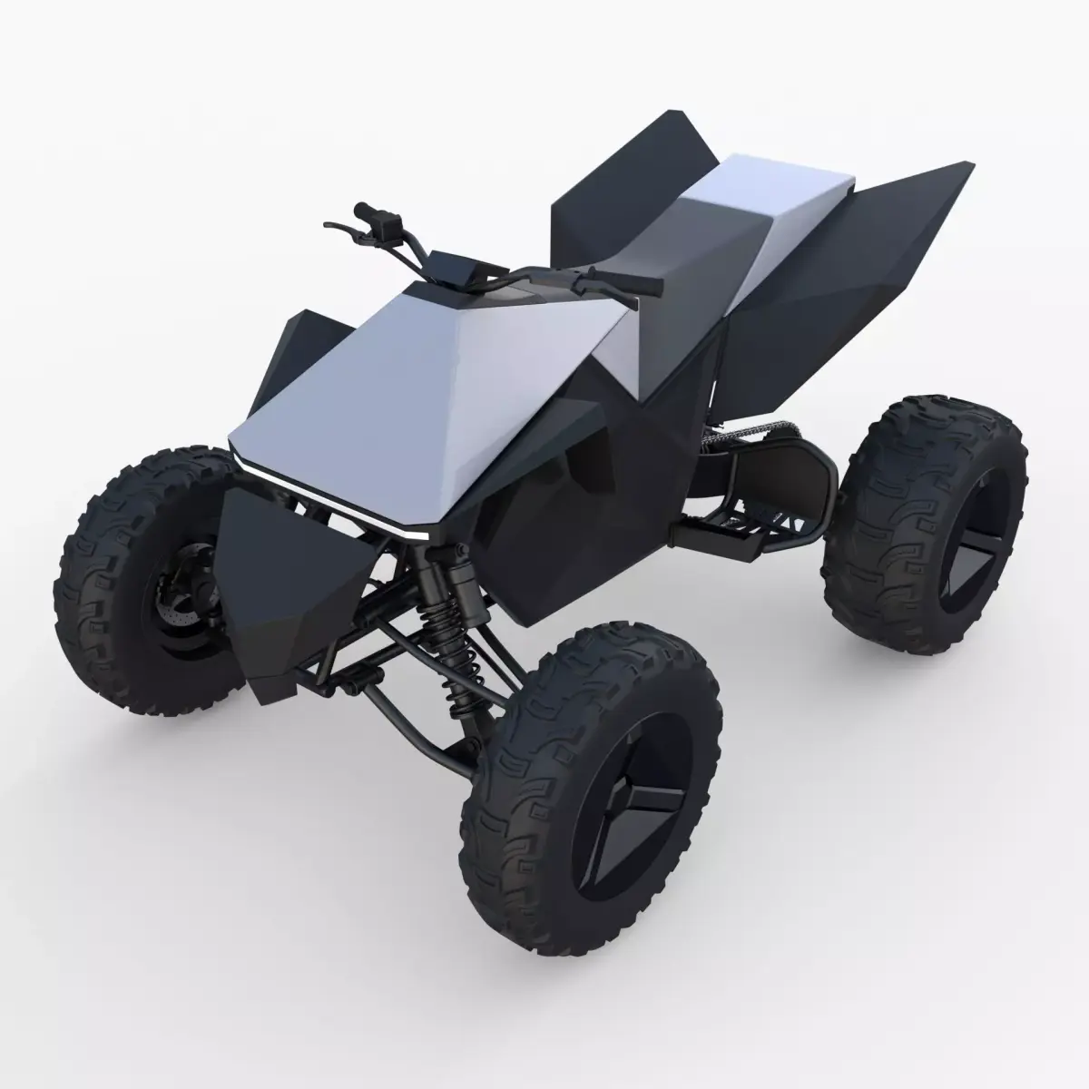 Tesla Cyberquad ATV 3D model purchase