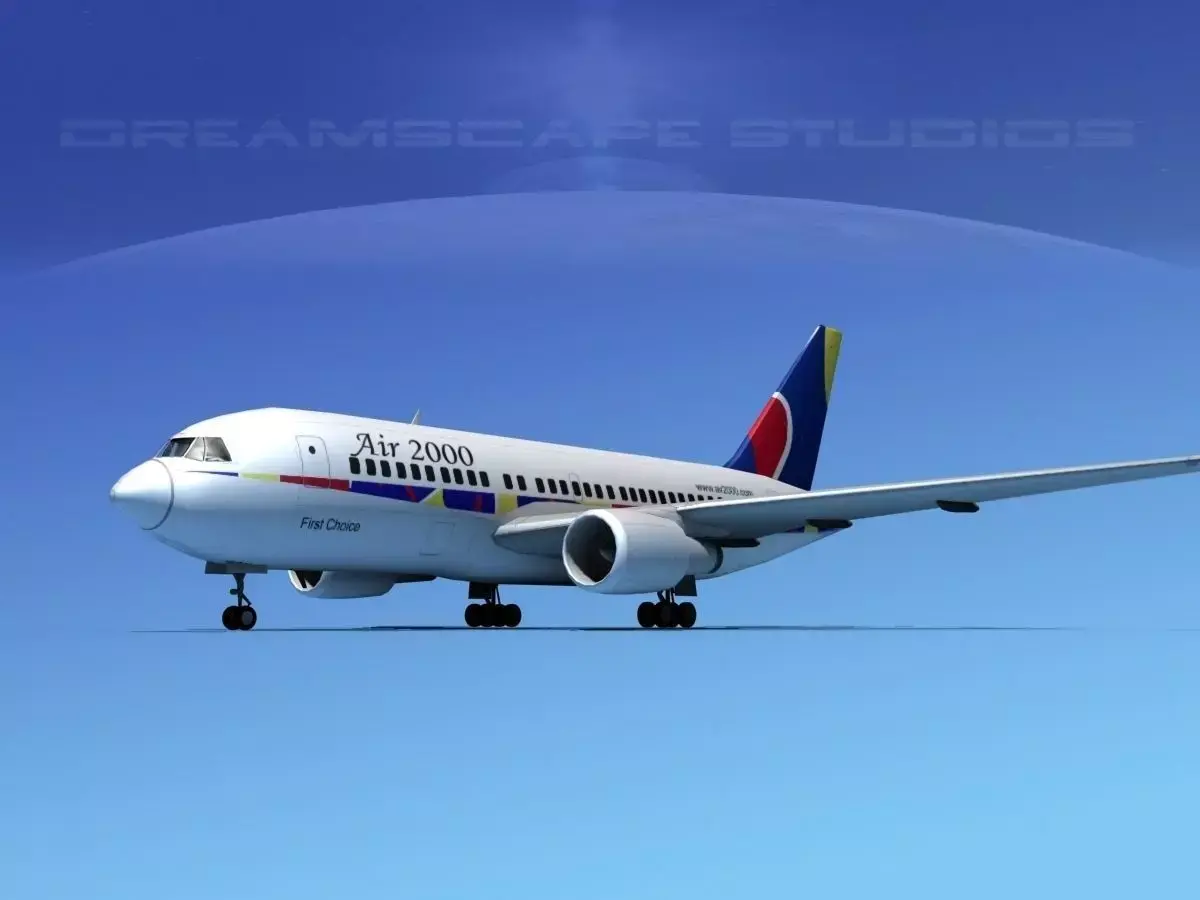 Boeing 767-200ER Air 2000 3D model