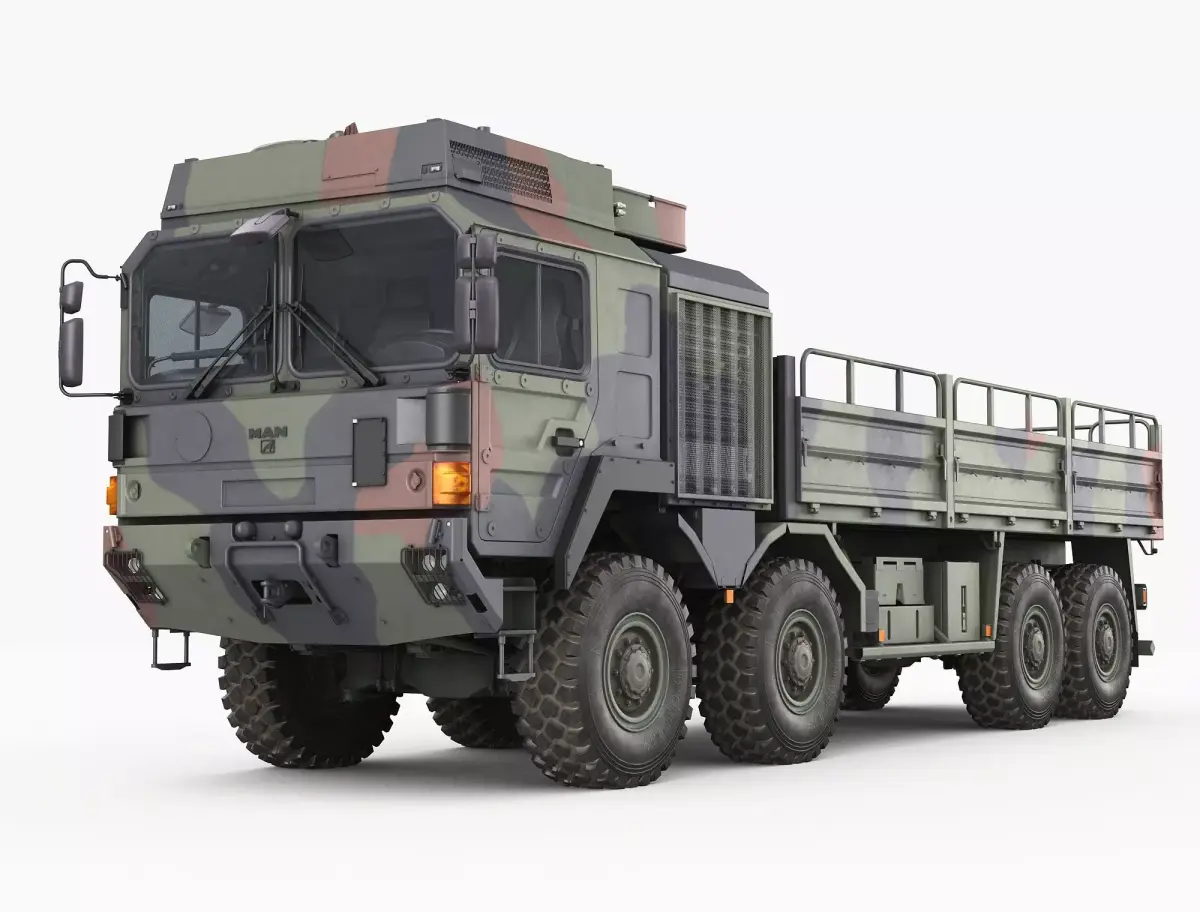 MAN HX77 3D model