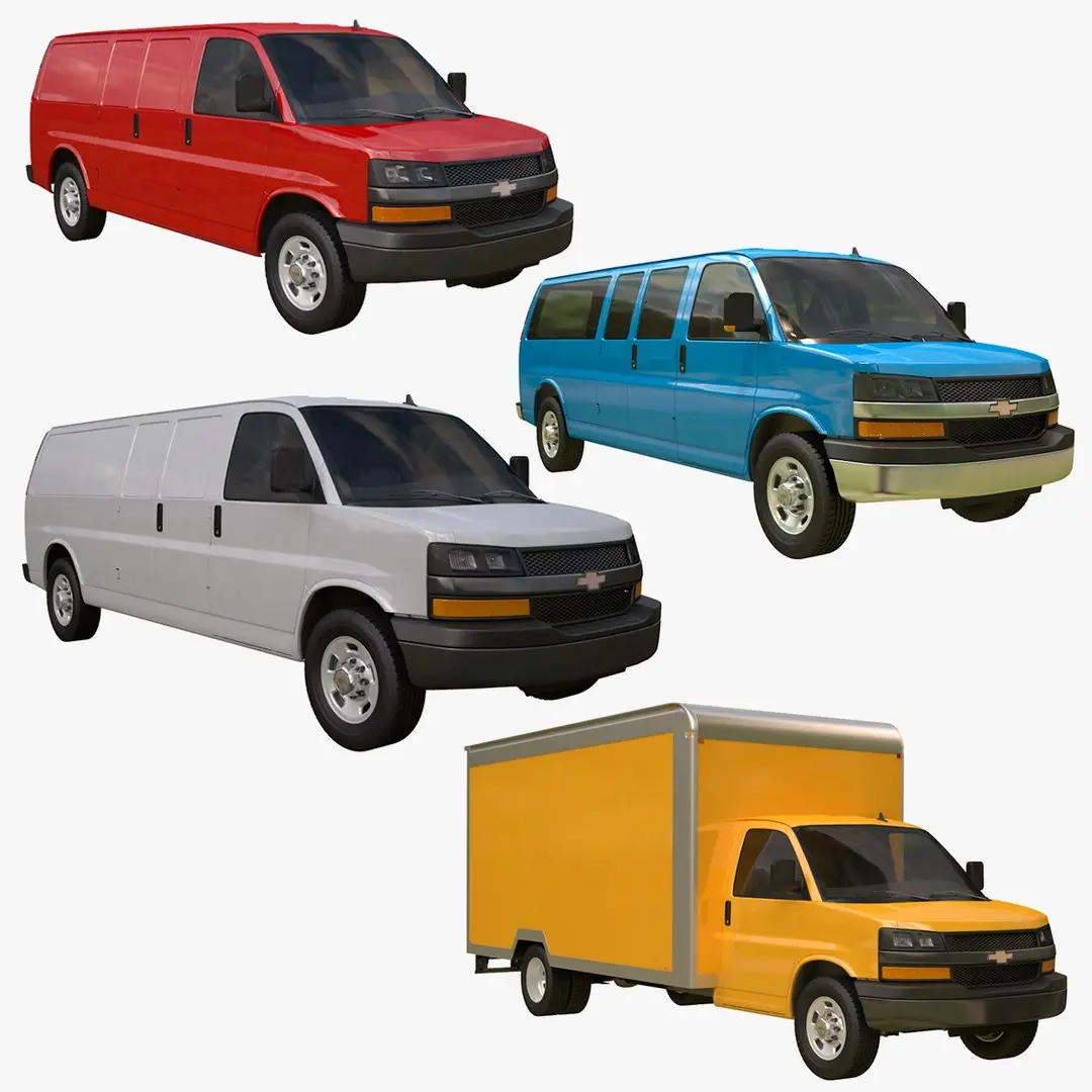 Chevy Express Body Collection 3D model