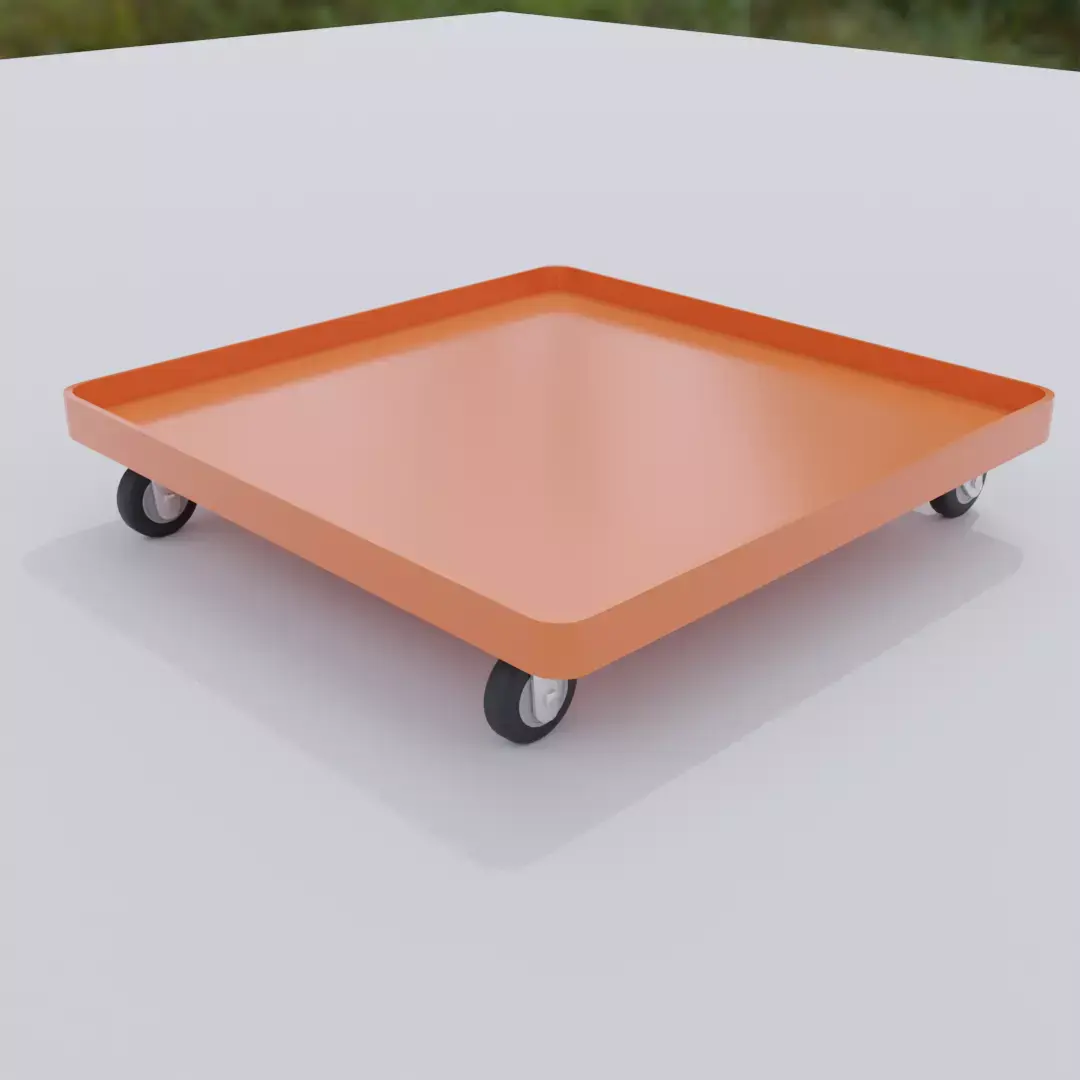 small handling cart for diorama 3D model
