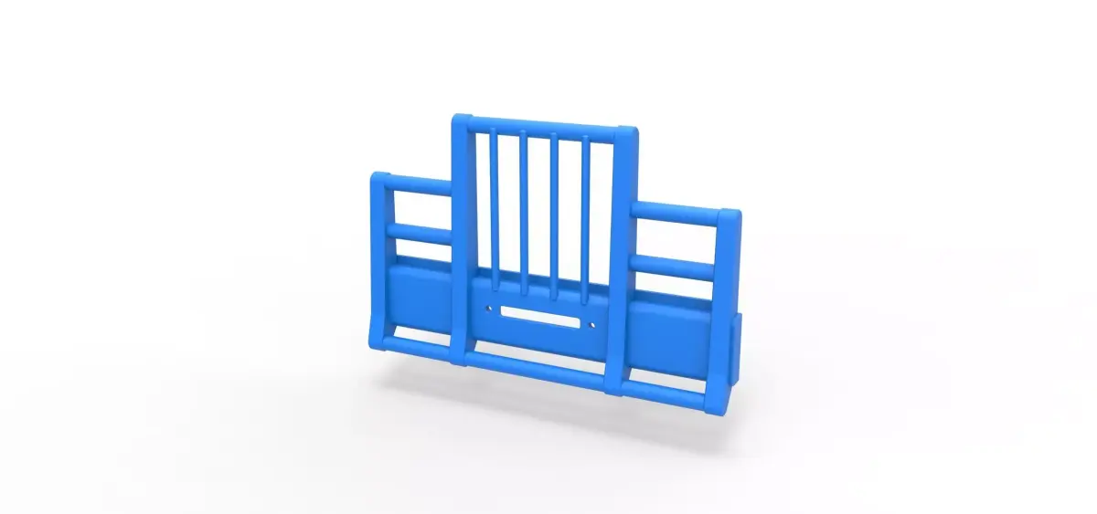 Moose bumper for semi truck V3 Scale 1 to 25 3D print model