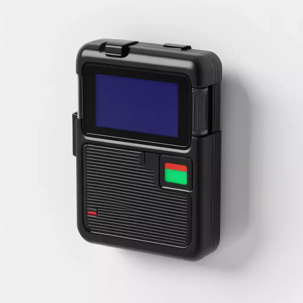 Retro SciFi Handheld Communication Device 3D model
