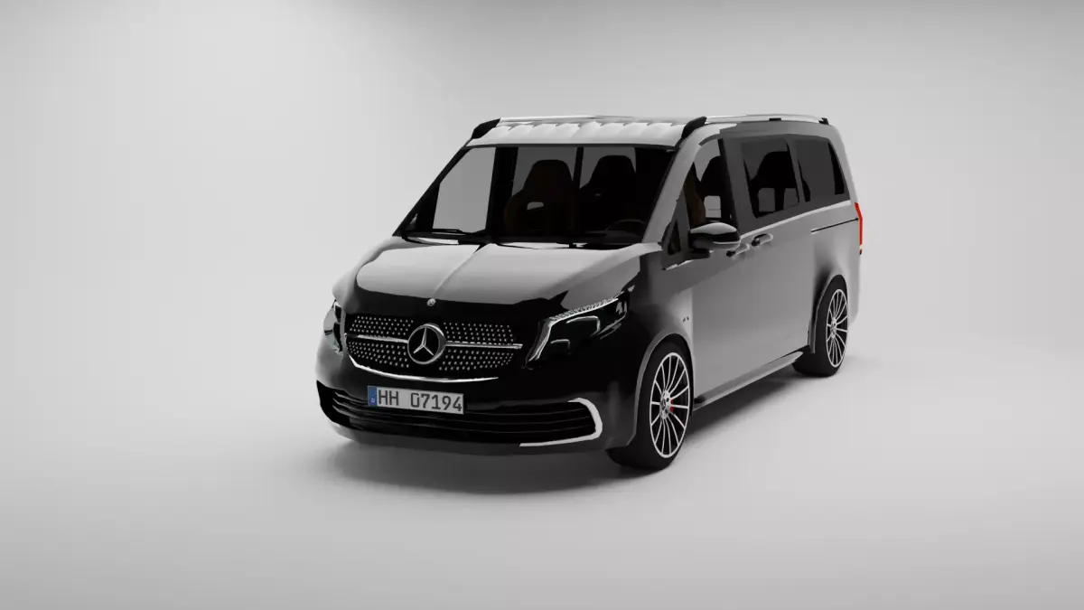 Mercedes V Class 3D model
