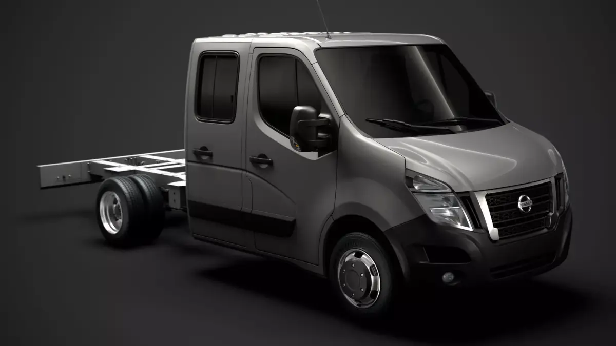 Nissan NV400 CrewCab DW E20 Chassis 2020 3D model