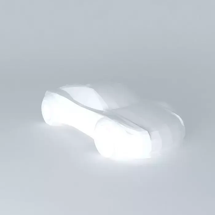 NEG sport car template Free 3D model purchase