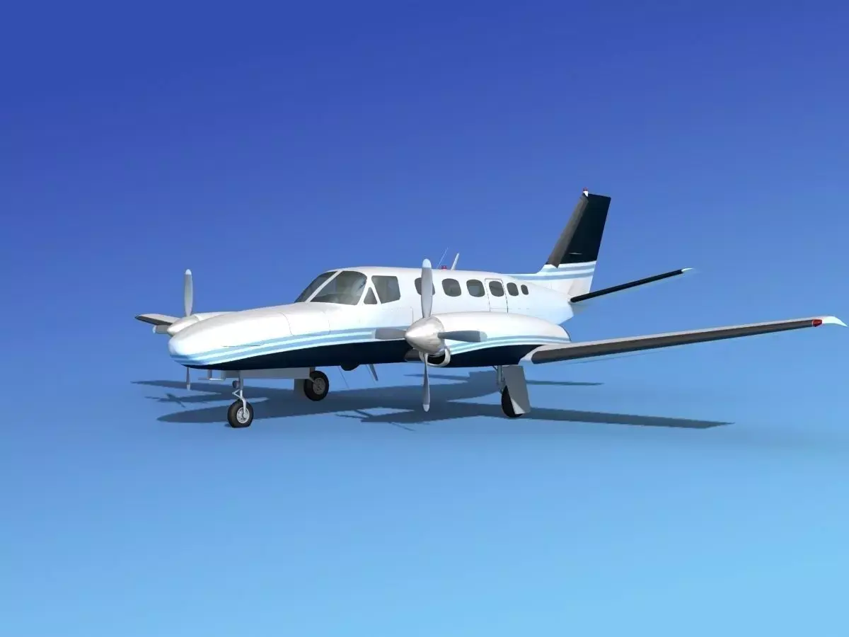 Cessna 441 Conquest II V13 3D model