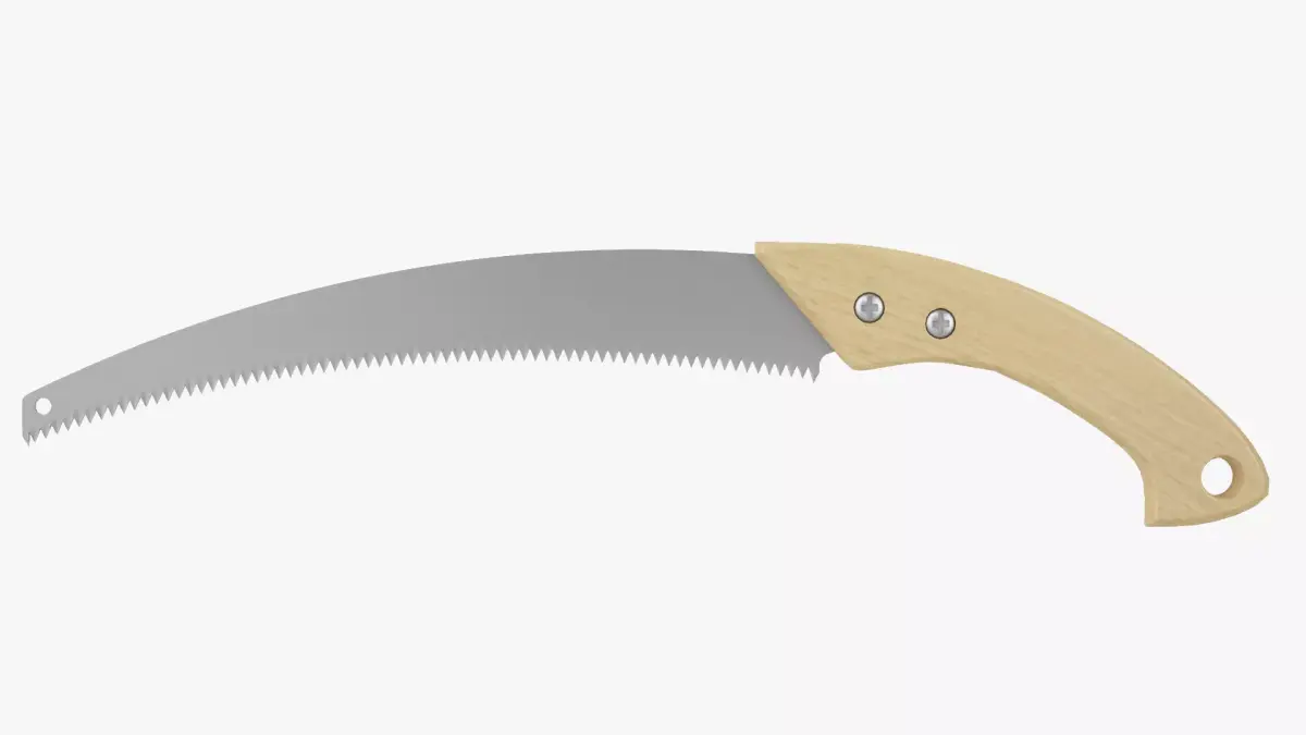 Pruning Saw 3D Model 3D model