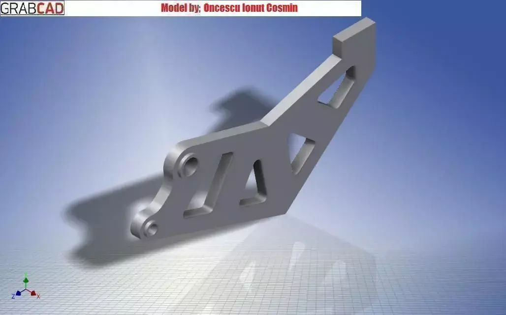 Arm Mid Free 3D model