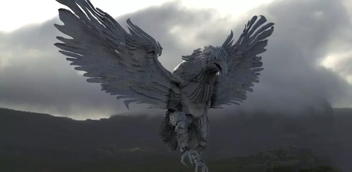 phoenix bird   3D model