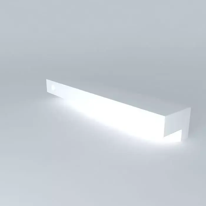128 mm aluminum handle Free 3D model