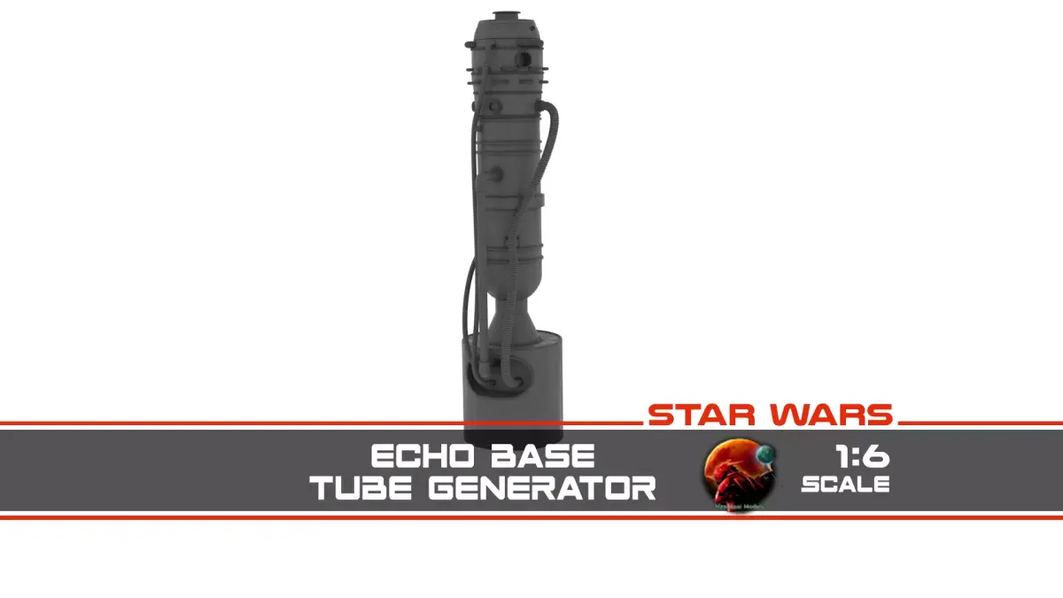 Echo Base Tube Generator 1-6 scale Hottoys 3D print model