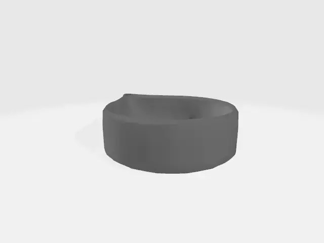 KERALA TEMPLE STONE LAMP 3D model