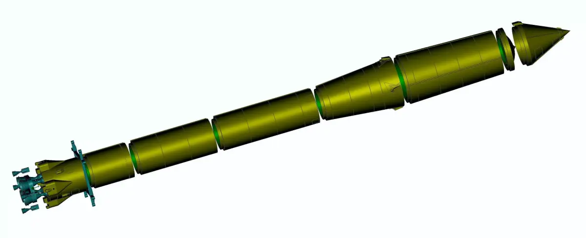 Space rocket R7 VOSTOK 3D print model