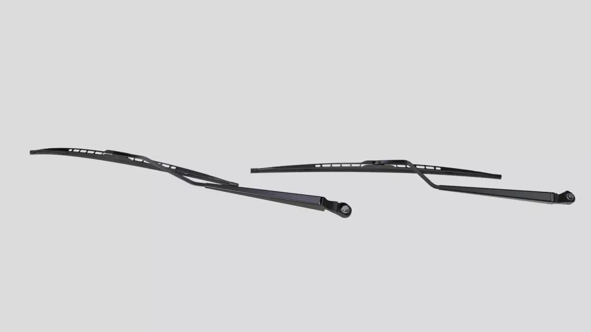 Wiper Blade Low-poly 3D model
