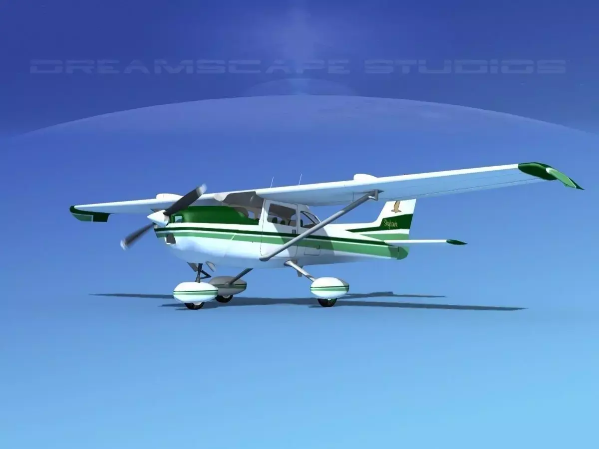 Cessna 172 Skyhawk STOL V10 3D model