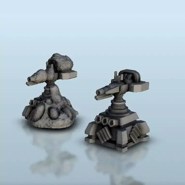 Ion canon turret - Warhammer 40 000 40k Star Wars Legion 3D 3D print model