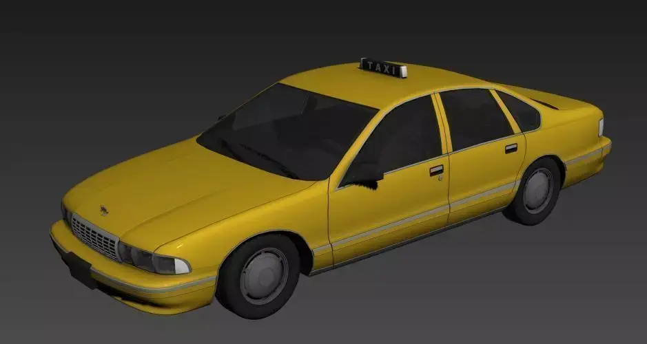 Taxi Car Free 3D model