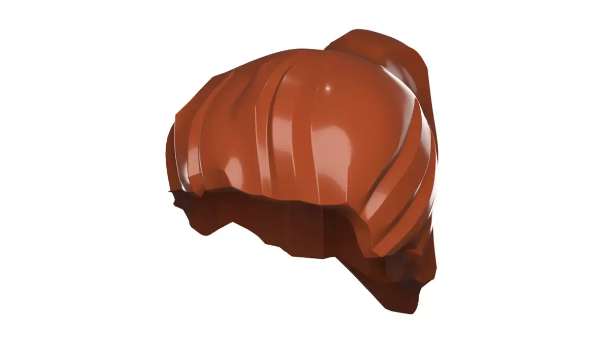 Custom3Dprint Minifigure Accessory - Minifigure Hair S2 - 098 3D print model