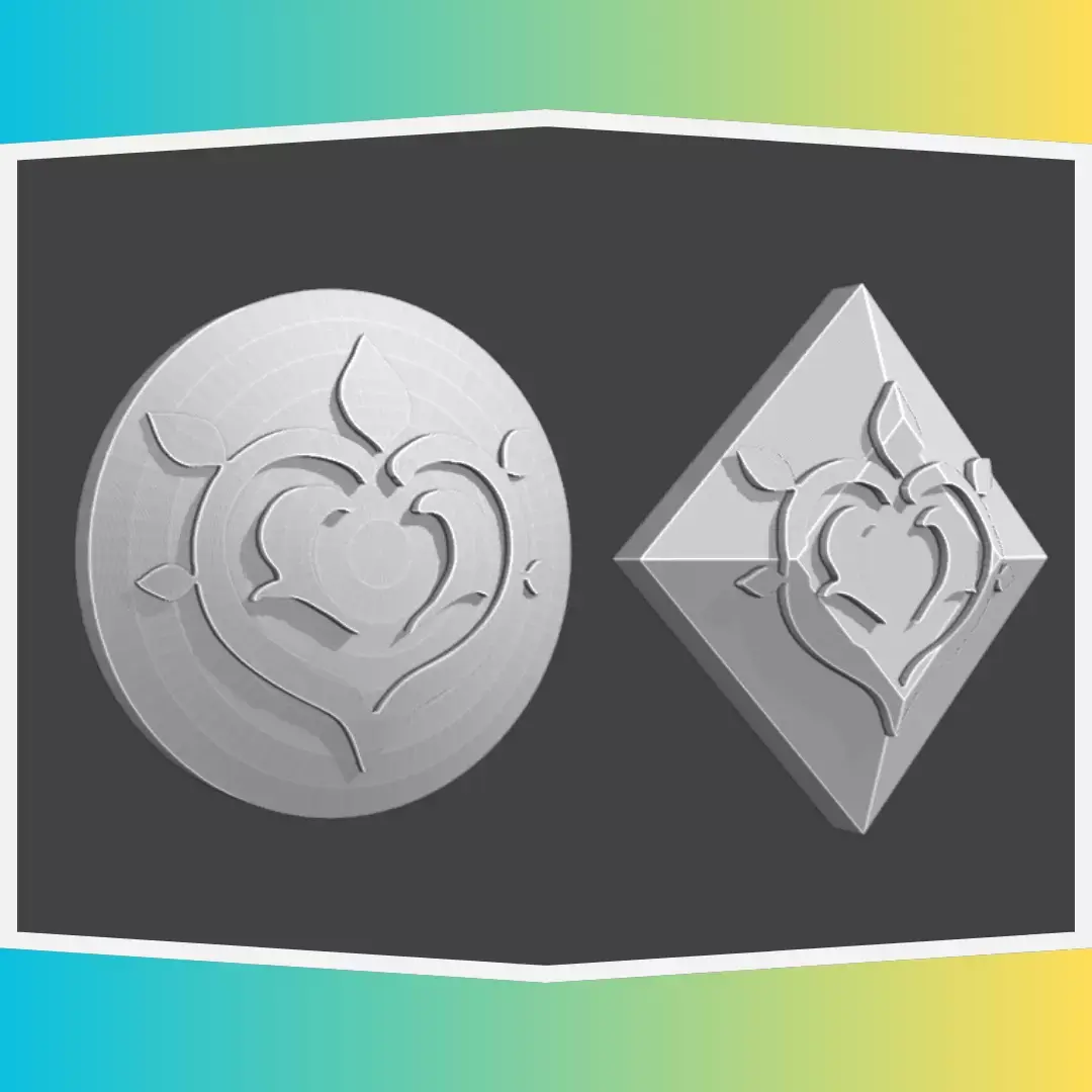 Dendro element - Vision rune 3D print model