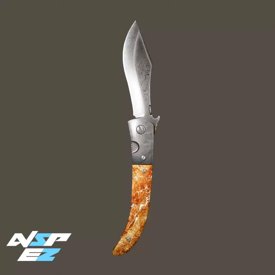 Navaja Knife CS GO Knife Low-poly 3D model