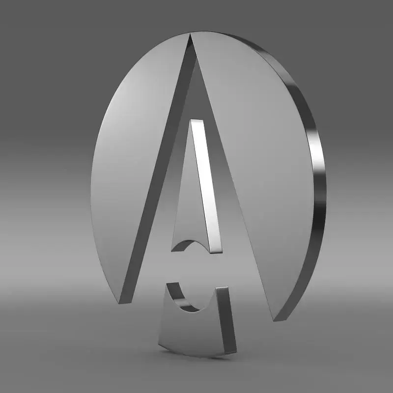 Ariel Logo 3D model