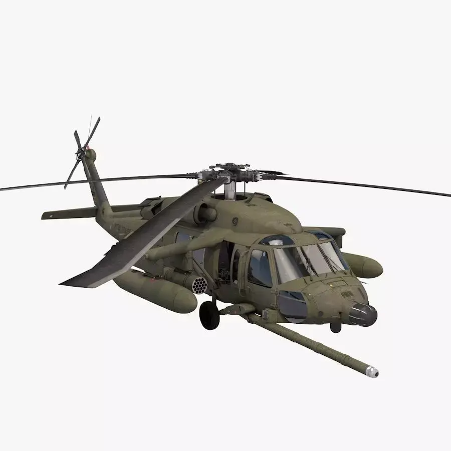UH-60 Blackhawk US Army 3D model