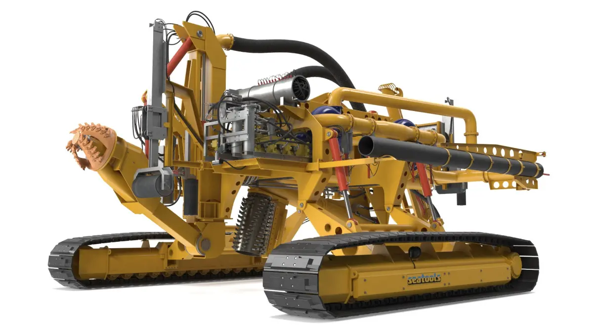 Arthropod 600 Subsea Pipeline Trencher 3D model