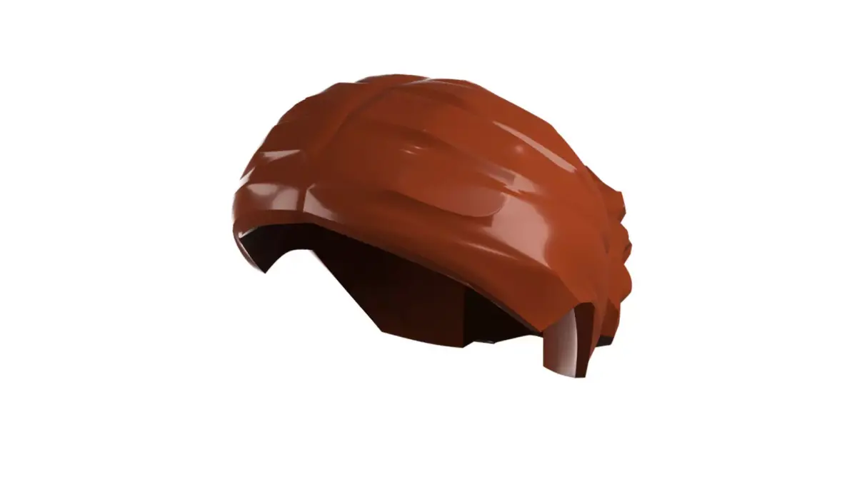Custom3Dprint Minifigure Accessory - Minifigure Hair S2 - 029 3D print model