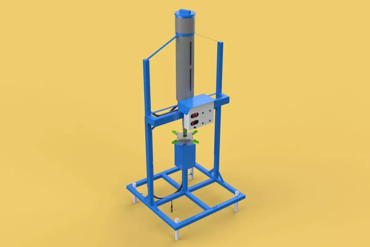 SPREADER ROTARY AUTOMATIC FISH FEEDER CENTRIFUGAL 3D model
