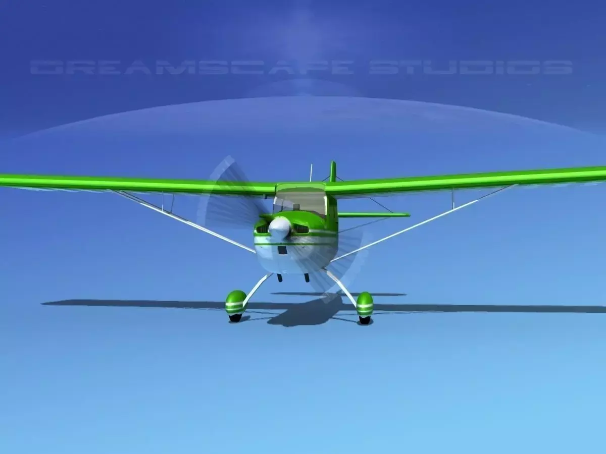 Bellanca Citabria 7KC V06 3D model