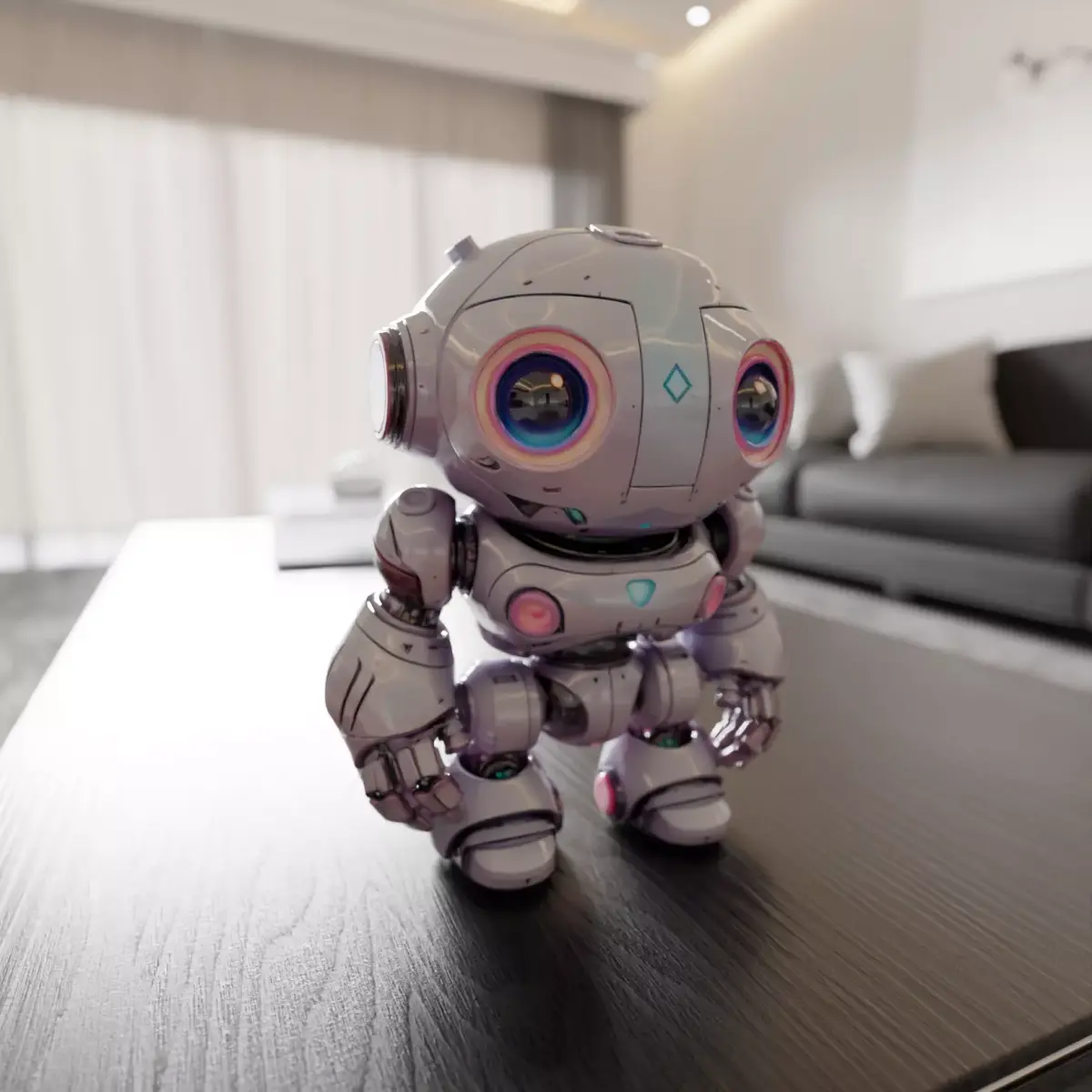 humanoid robot 3D print model buy