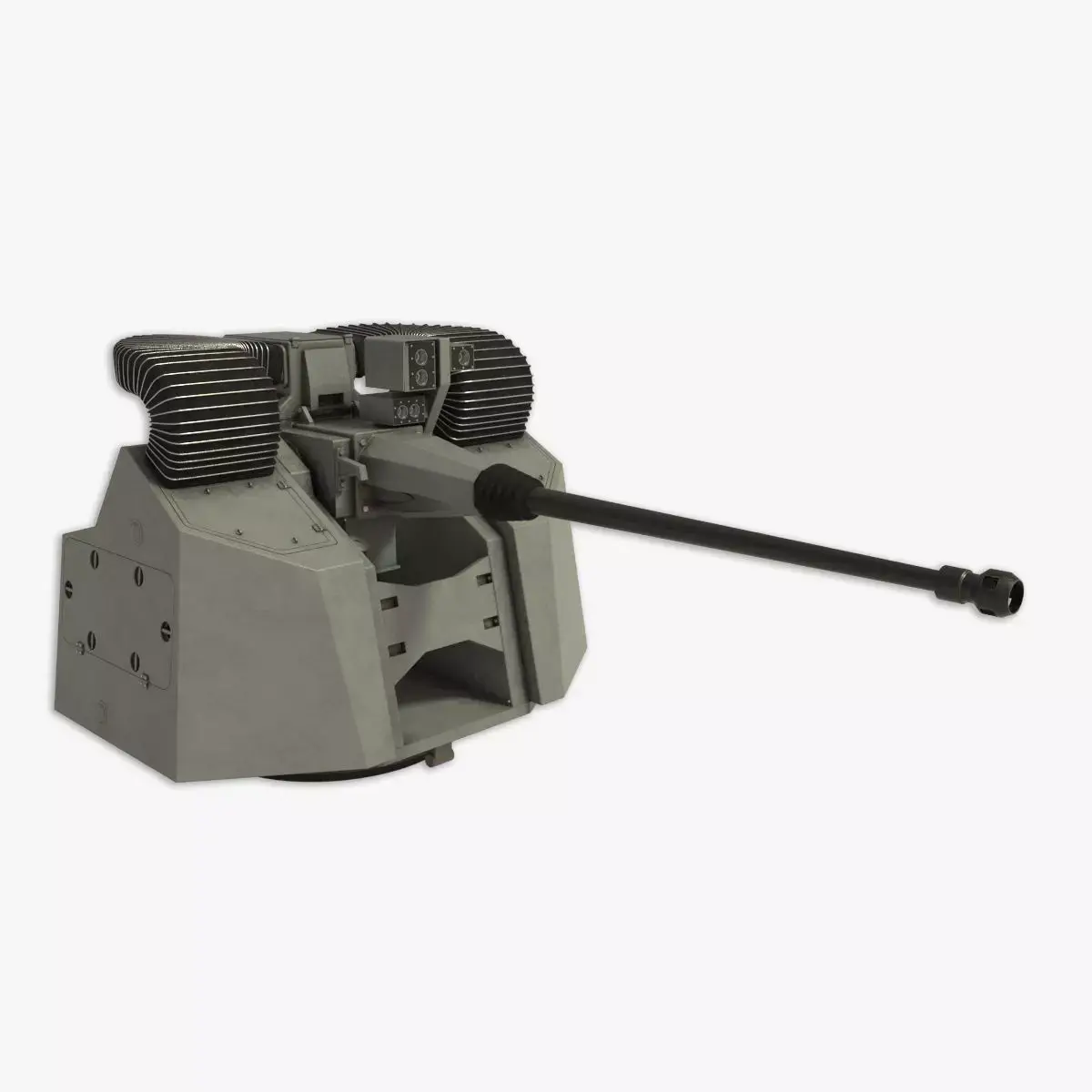 30MM Marlin WS rapid naval gun 3D model 3D model