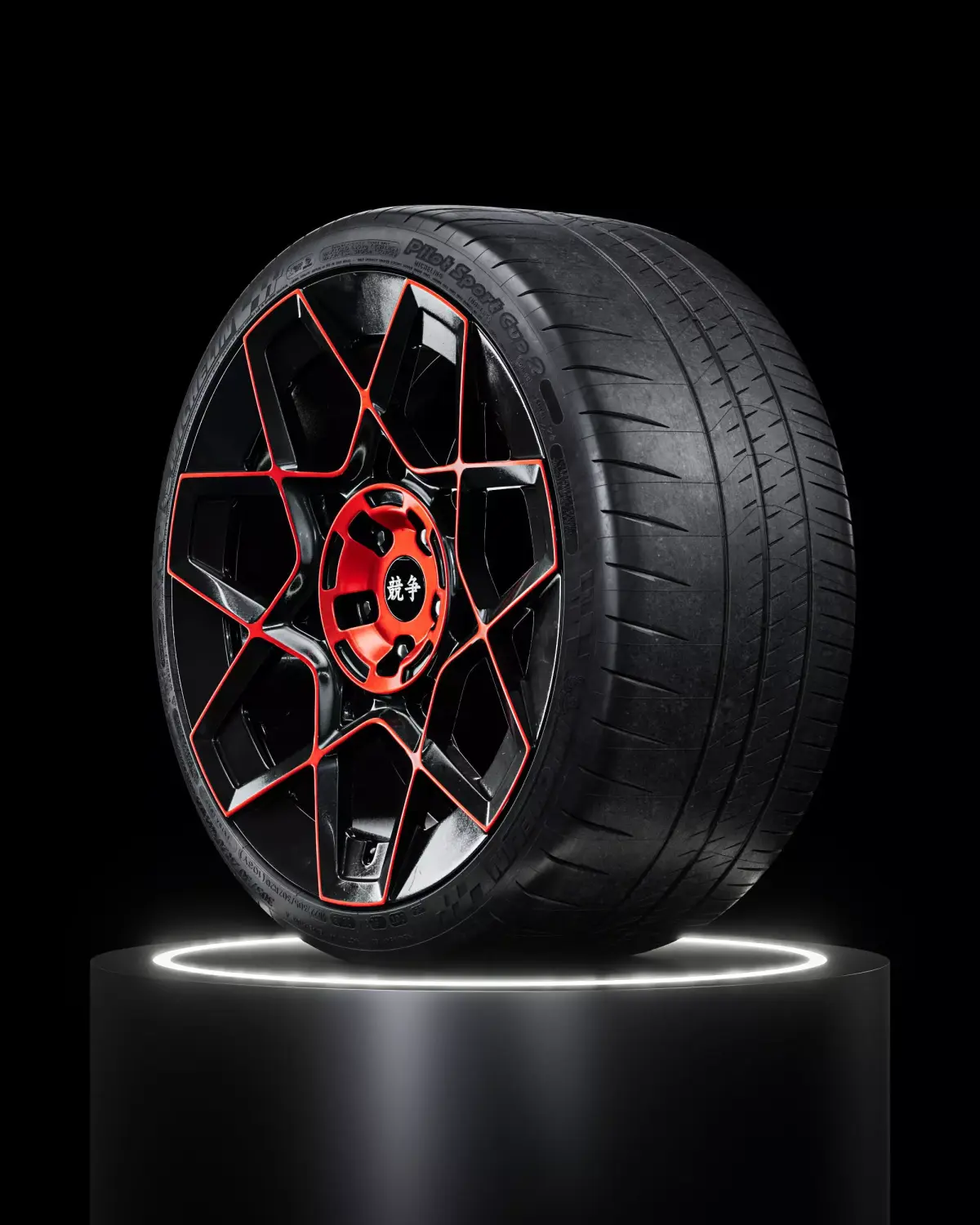 Michelin Pilot Sport Cup 2 305 30 ZR20 3D model