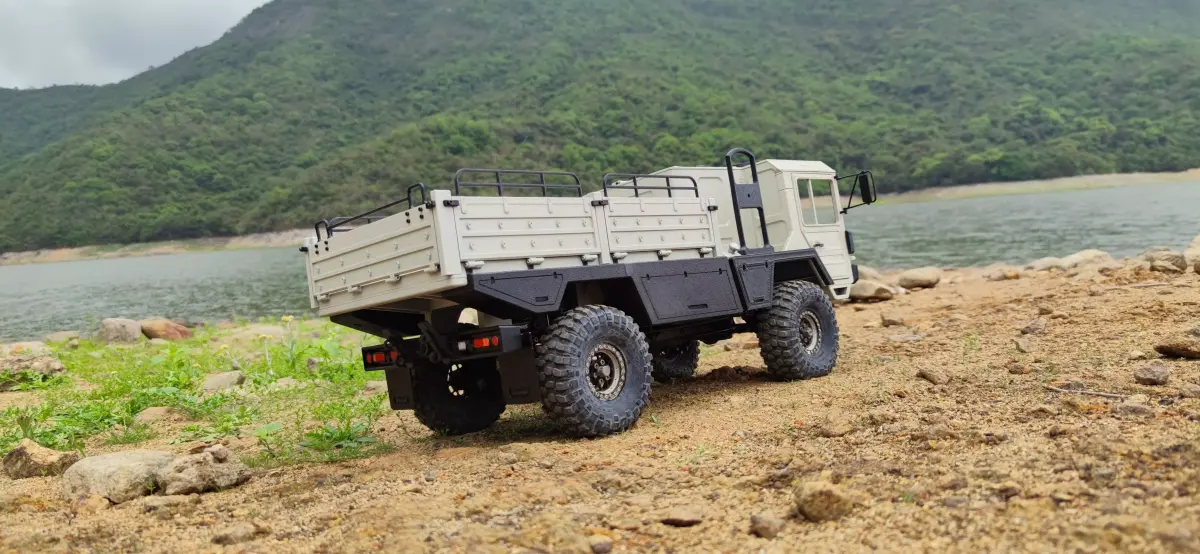 Cat 1 TRX4 4x4 Sideboard Flatbed - 1-10 RC body attachment 3D print model