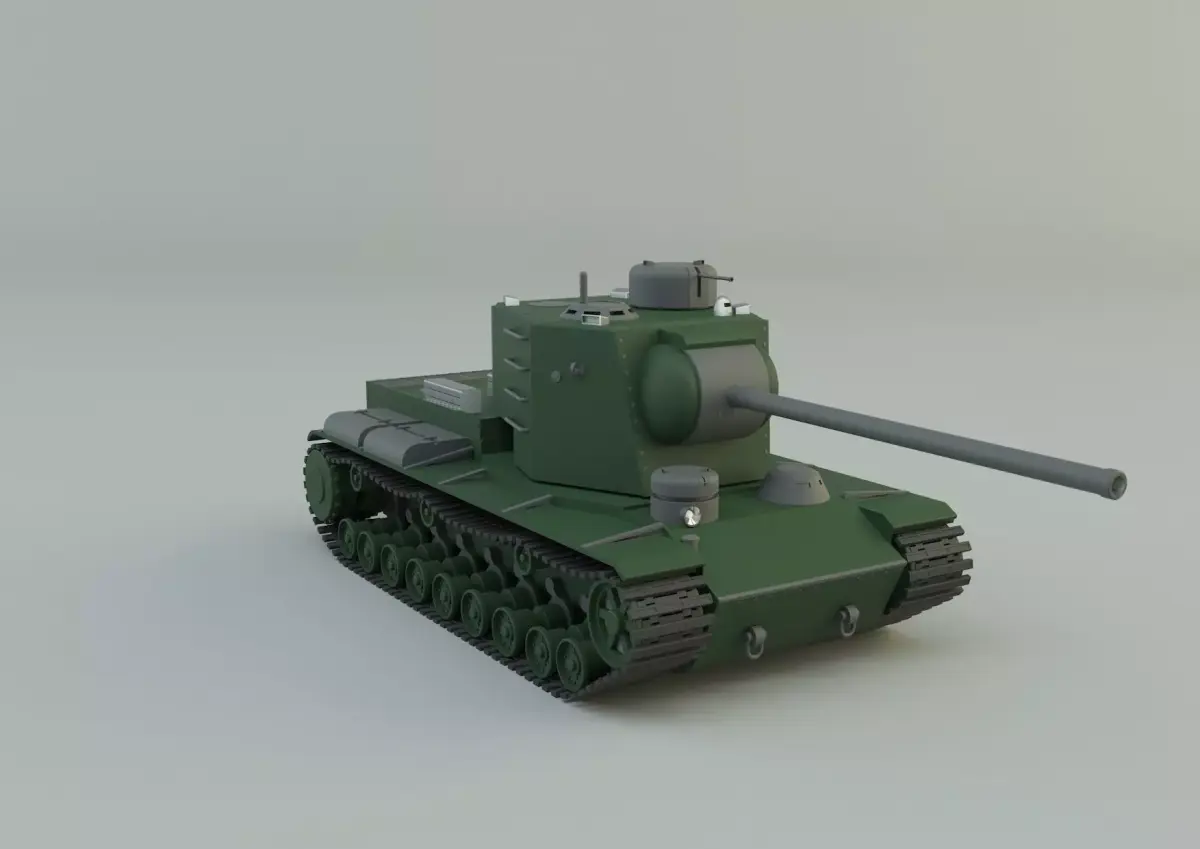 kv5 military tank 3D model