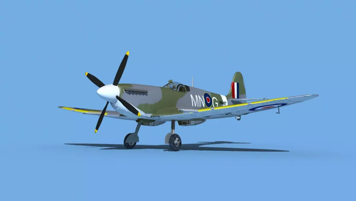 Supermarine Spitfire Mk IXb V03 3D model