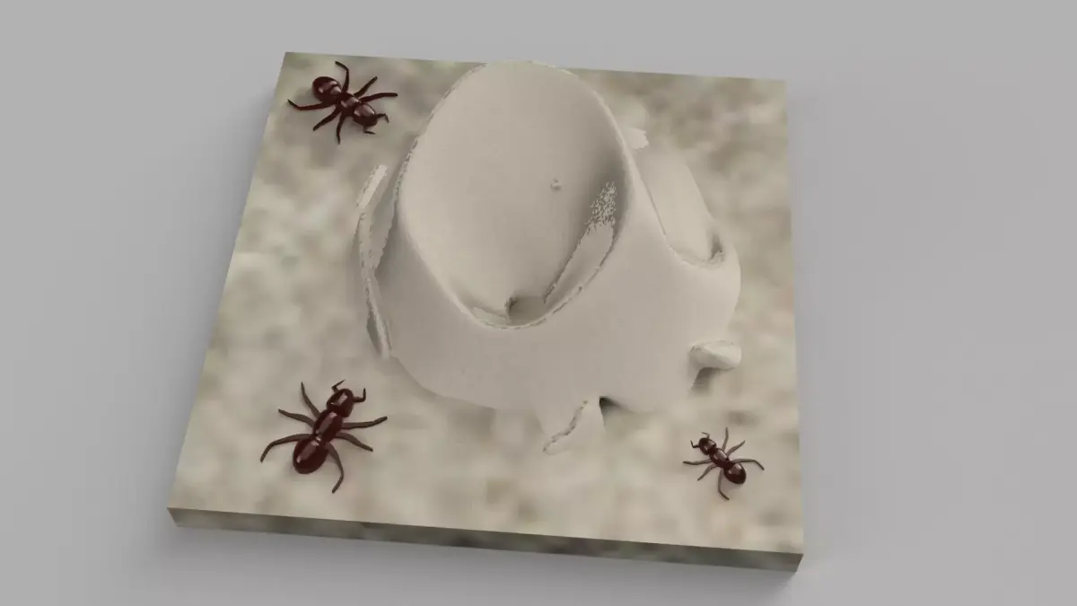 Anthill For 3D Print 3D print model