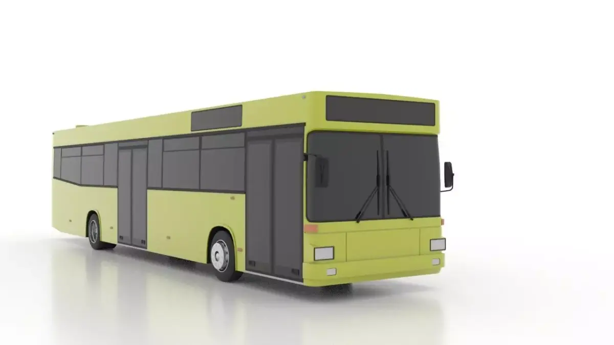 MAN A60 SL262 MANAS Low Low-poly 3D model