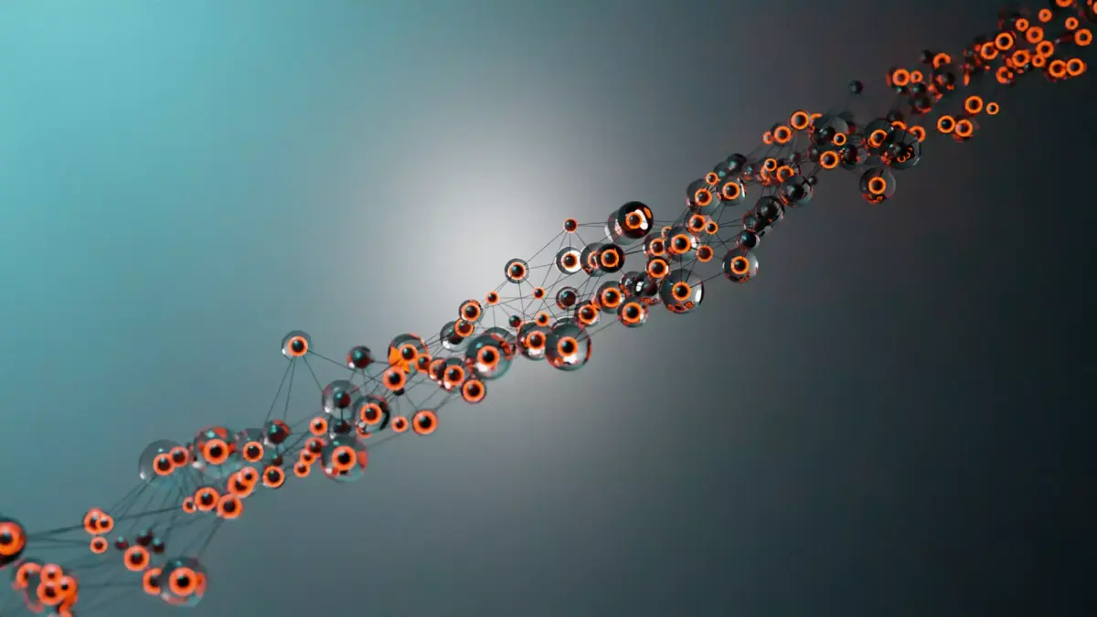 Abstract DNA Style Plexus Free 3D model
